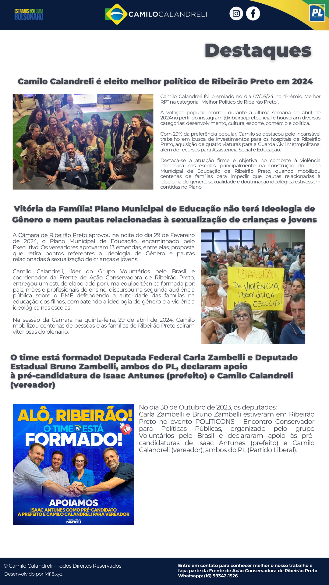 Destaques